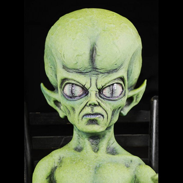 Space Martian Green Alien - 4 Feet Tall