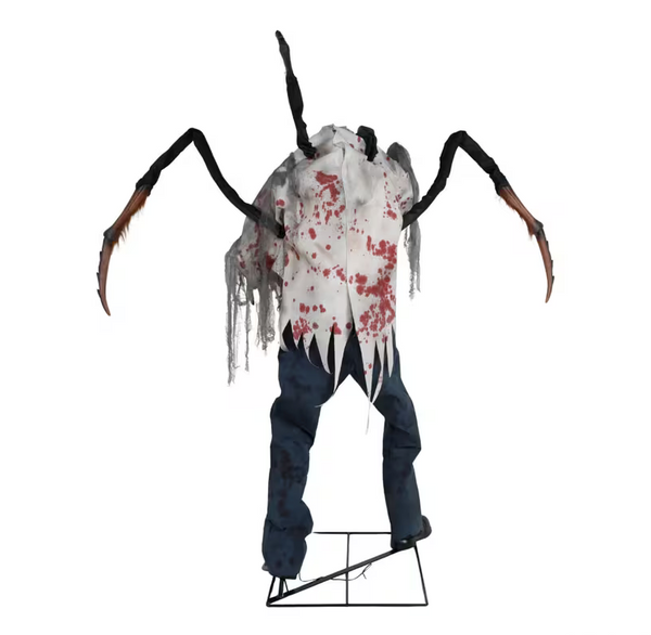 6 Ft. 10" Animated Spider Monster Dr. Fangor Halloween Decoration