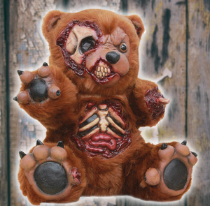 undead plush bad teddy bear halloween decoration