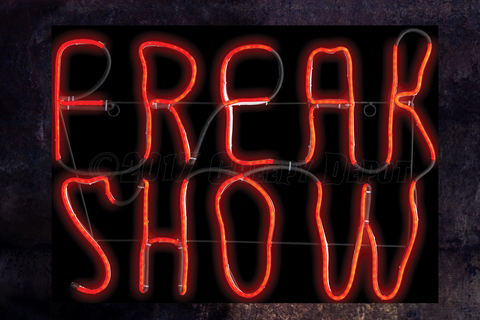 Freak Show neon / LED sign - NEW