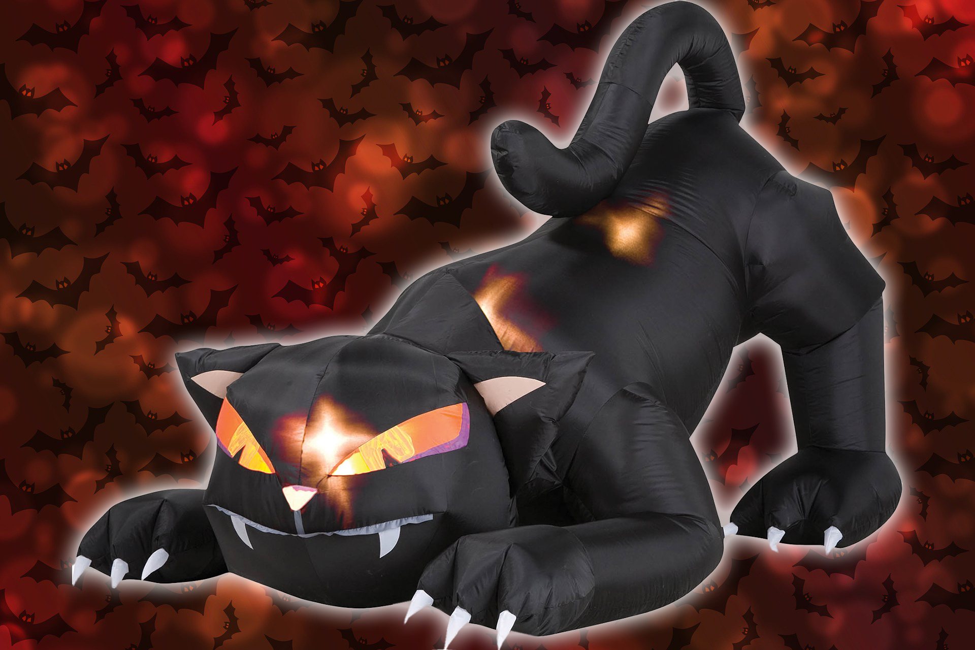 Inflatable Black Cat