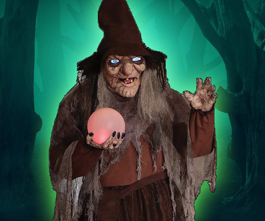 Soothsayer Witch Animated Prop