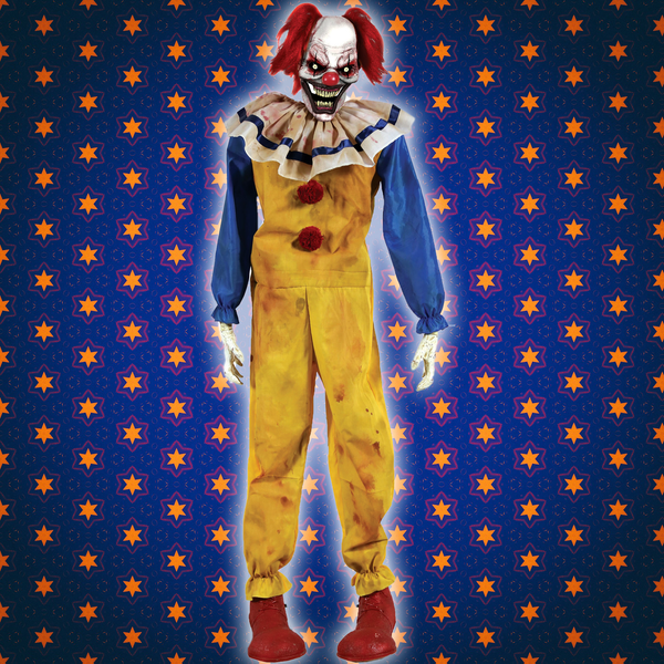 Animated Twitching Clown Prop