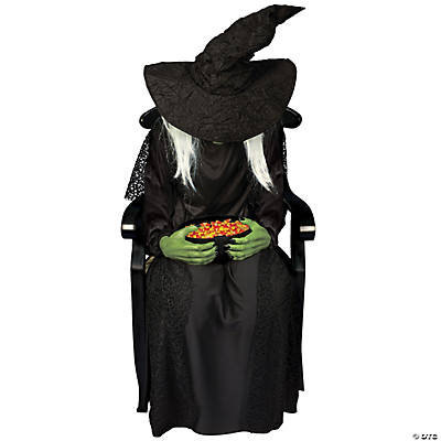 Animated Sitting Witch