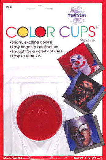 Mehron Red Color Cup